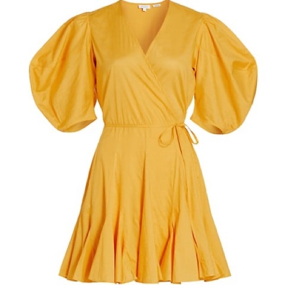 Rhode Claudine Dress in Mustard - Picture 4 of 4